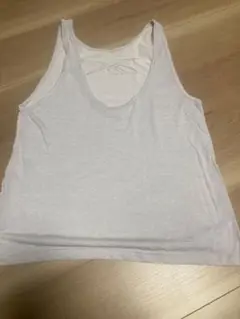 リーボック ノースリーブ タンクトップ ライトグレー