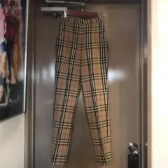Burberry(バーバリー) チェックパンツ ベージュ