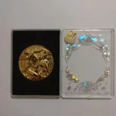 ポケモンメダル 金メッキ 透明ケース付き