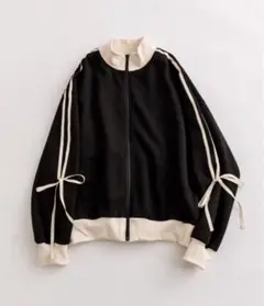 【中古】olive des olive トラックジャケット　黒