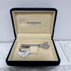 ▪️BURBERRY ネクタイピン　ホースロゴ　タイピン　箱付　タグ付き　カフス