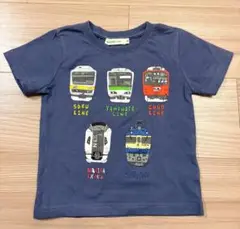ビームスミニ　トレインTシャツ　サイズ90