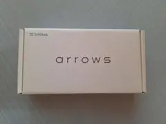 SoftBank　ARROWS U　空箱　ホワイト
