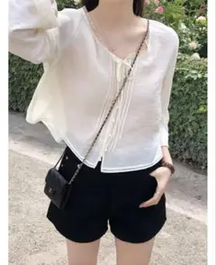 最終値下ounce palms blouse オンス 韓国 fil.