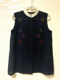 【美品】シースルーノースリーブ