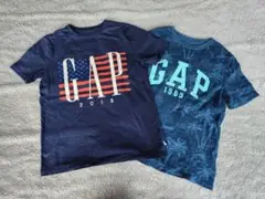 GAP 130サイズ半袖Tシャツ2枚セット②