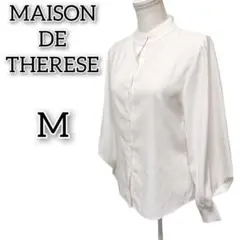 MAISON DE THERESE 【M】 ブラウス シンプル ホワイト