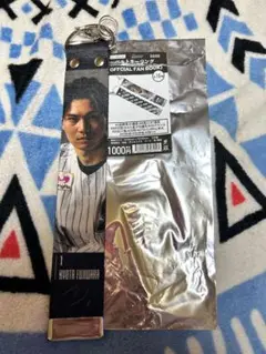 千葉ロッテ2025年ベルトキーリング　藤原選手