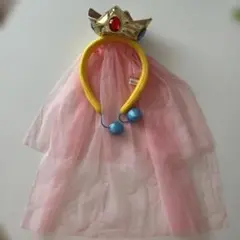 USJ ピーチ姫カチューシャ　ニンテンドー　マリオ