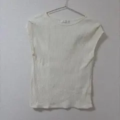 タックフレンチスリーブプルオーバーカットソー