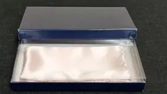 ポケットチーフ シルク100% 日本製 薄ピンク