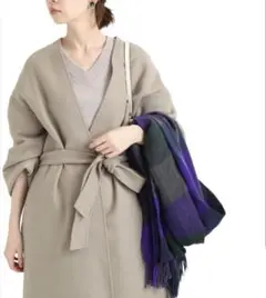IENA MANTECOダブルフェイスコート 36サイズ 20aw
