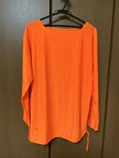 オレンジ 長袖 ラッシュガード　XL