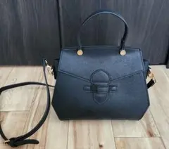 VIS　ブラック ショルダーバッグ　トートバッグ　2way