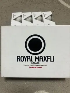 【希少】ダンロップ  MAXFLI BALATA 2ダース糸巻き 糸巻バラタの打感を再現】ダンロップの名器MAXFLI(マックス