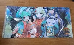 特製ラバーマット 星龍パーフェクト・アース プレイマット　ドラゴン娘 星龍パーフェクト・アース プレイマット ドラゴン娘 ドラ娘