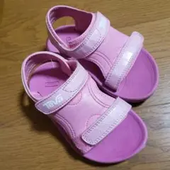 Teva キッズ サンダル ピンク　18cm