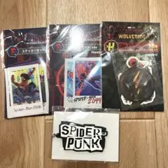 スパイダーマン　1番くじ　ステッカーセット