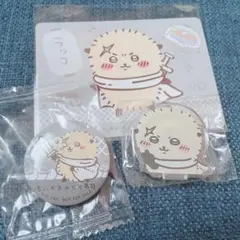 ラッコ ピース！なみんなのアクリルスタンド くら寿司 缶バッジ オリジナルカード