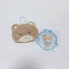 mikko ラテ ガチャガチャ グッズ2点セット