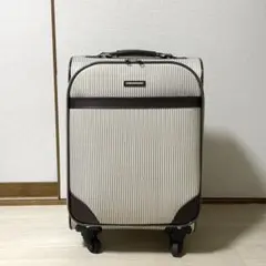 kansai bis ソフトキャリーケース　機内持ち込みスーツケース　ストライプ
