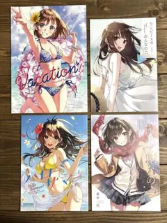 森倉円　イラスト集　4冊セット