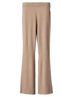 ADAWAS アダワス / 新品 ストレート リブ ニット パンツ ウエストゴム