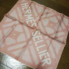 520未使用 エルメス HERMES ミニスカーフ シルク100% コレクション