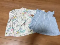女の子　袖なし・長袖　80サイズ