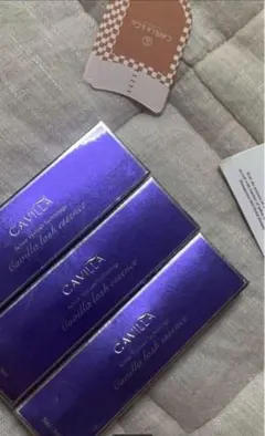 新品未使用　cavilla カビラ まつ毛美容液　3本セット