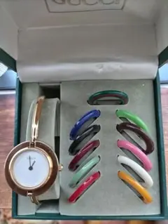 GUCCI レディース腕時計 チェンジベゼル稼働品
◆モデル :チェンジベゼル