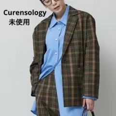 カレンソロジー　麻　ジャケット　リネン 羽織　中古 2025年最新】Curensology レディース テーラードジャケットの