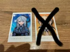 ウェザープラネット　雨海ルカ　　特典 チェキ風カード 等身