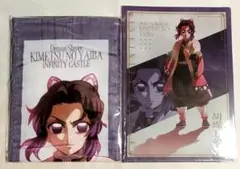 鬼滅の刃 描き下ろしイラスト マフラータオル クリアファイル しのぶ 2点セット