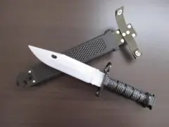 未使用　模型品　中国軍　ラバー製　ゴム製　95式　銃剣　ナイフ　バヨネット
