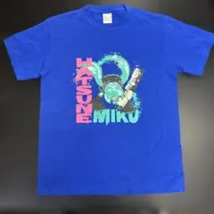 Hatsune Miku キャラクター Tシャツ S 青