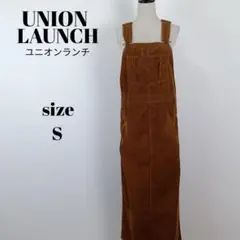 ユニオンランチ UNION LAUNCH デニムオーバーオールスカート UNION LAUNCH オーバーオール（サロペット/オーバーオール