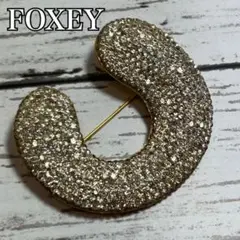 FOXEY フォクシー ブローチ ラインストーン 入学式 パーティー ビジュー