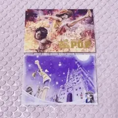 ONE PIECE 麦わらストア ポストカード POP 25周年 ルフィ エース