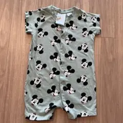 H&M ミッキーマウス ロンパース 6M