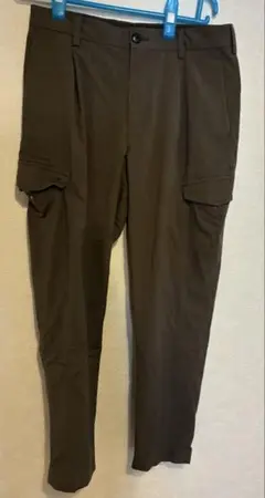 ストレッチハケメ カーゴ テーパード パンツ:グリーンレーベル リラクシング