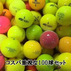 【107】ロストボール キャスコ KIRA 色々 100球 B