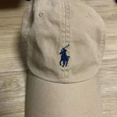 POLO ベージュ キャップ