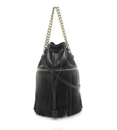 Ju0026M DAVIDSON MEDIUM FRINGE CARNIVAL 黒
