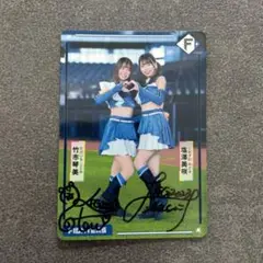 ファイターズガール　塩澤美咲　竹市琴美　直筆サイン入りカード　CD購入特典トレカ ファイターズガール 塩澤美咲 竹市琴美 直筆サイン入りカード CD