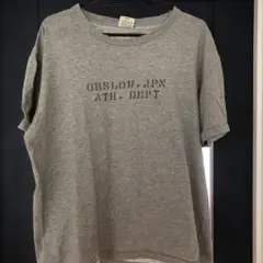 orslow 染み込みプリントTシャツ