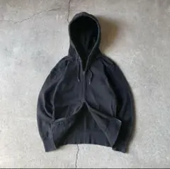 OLD UNIQLO ダブルジップパーカー ブラック y2k archive