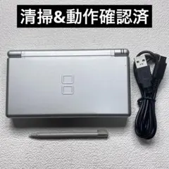 ik 【清掃&動作確認済】Nintendo DS Lite グロスシルバー本体
