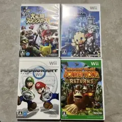 Nintendo Wii ソフトセット (4本)