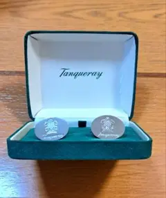 未使用★Tanqueray シルバー カフスボタン オリジナルボックス付き